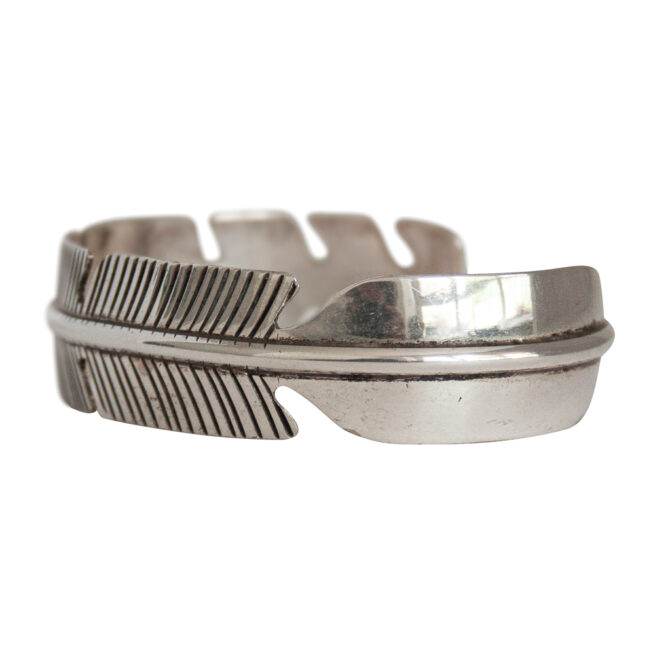 Douglas Etsitty Feather Bracelet - Image 3