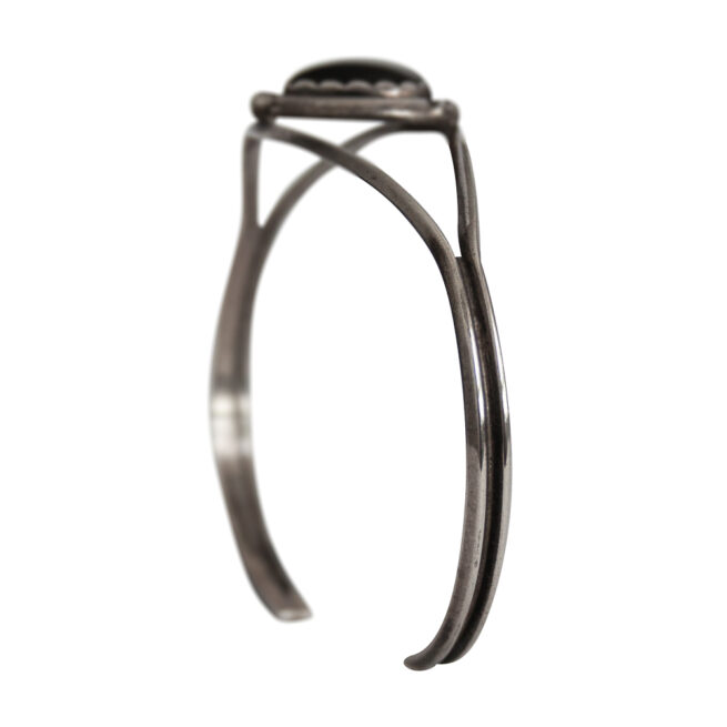 Jet Teardrop Zuni Bracelet - Image 5