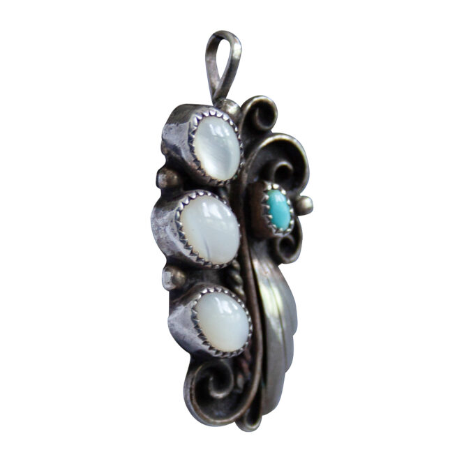 Pendentif Turquoise Nacre – Image 2