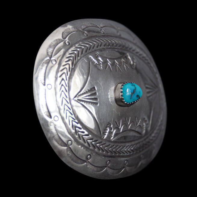 Navajo Concho Belt Buckle - Image 2