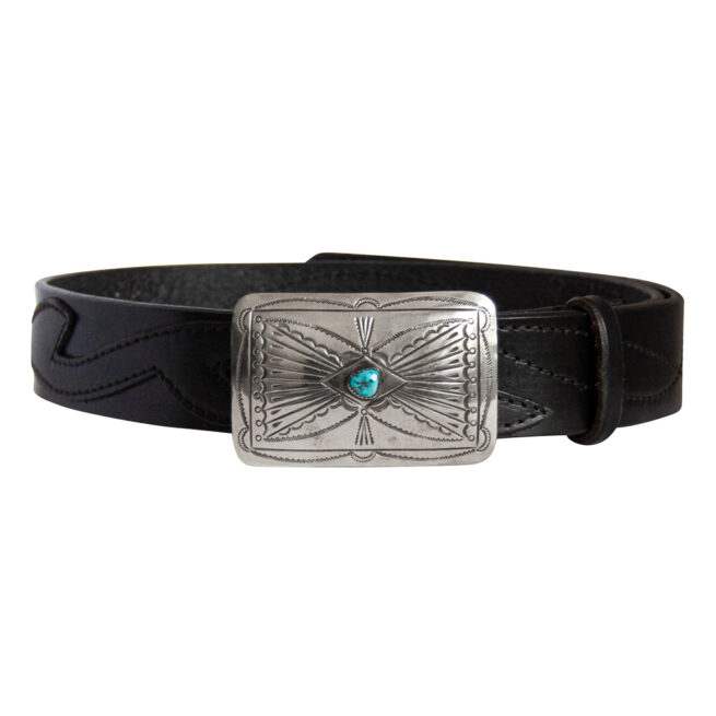 Navajo Nation Turquoise Buckle - Image 4