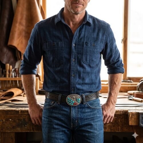 Ray Delgarito Belt Buckle