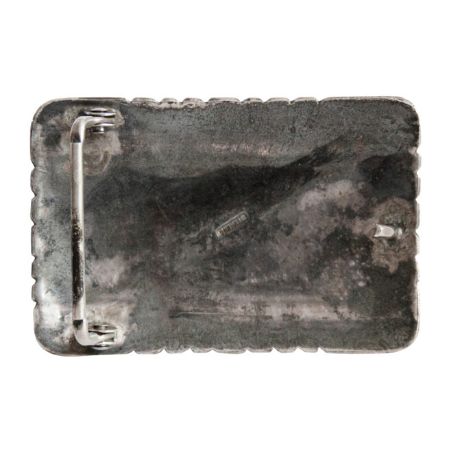 Rectangular Turquoise Coral Buckle - Image 3
