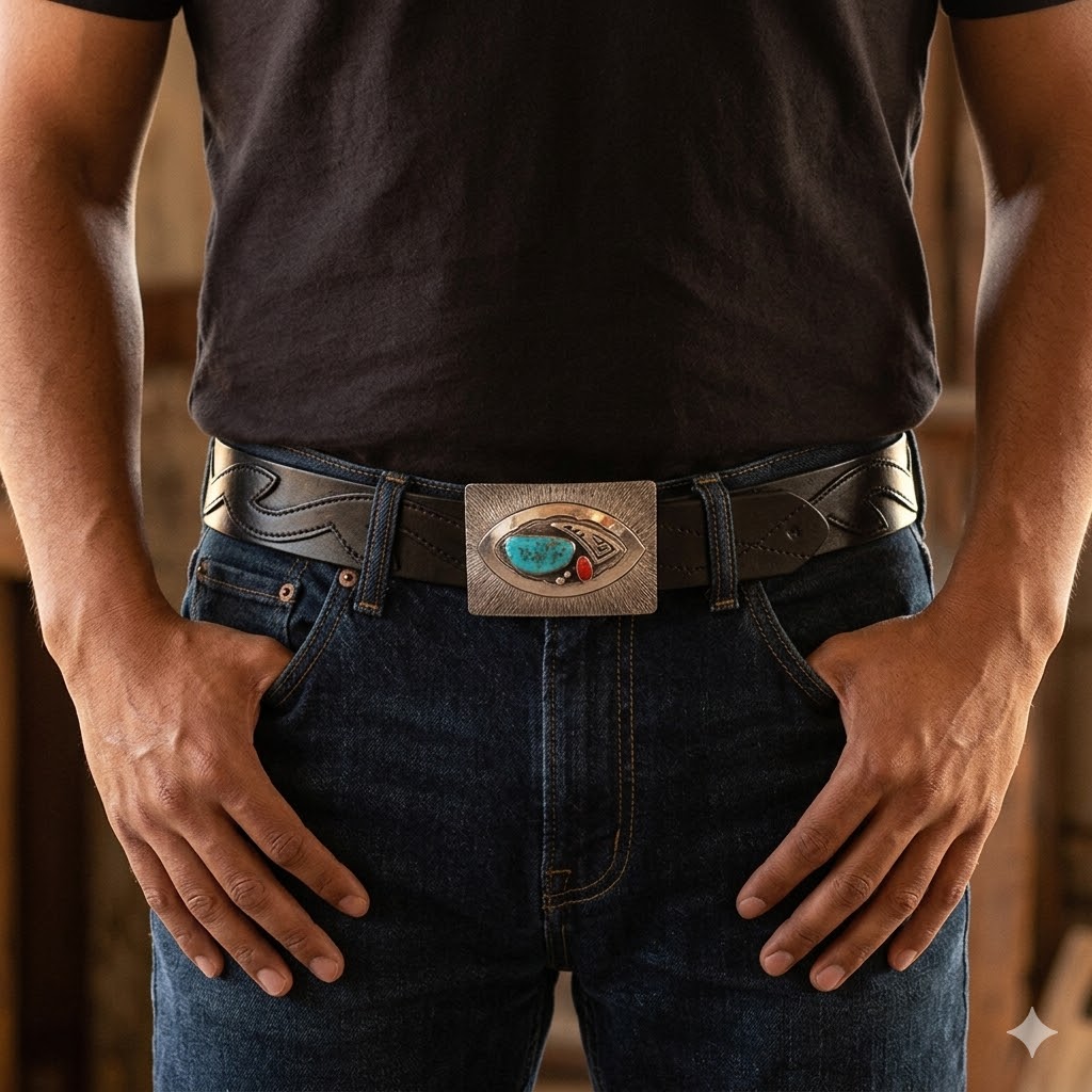 Roy Vandever Belt Buckle