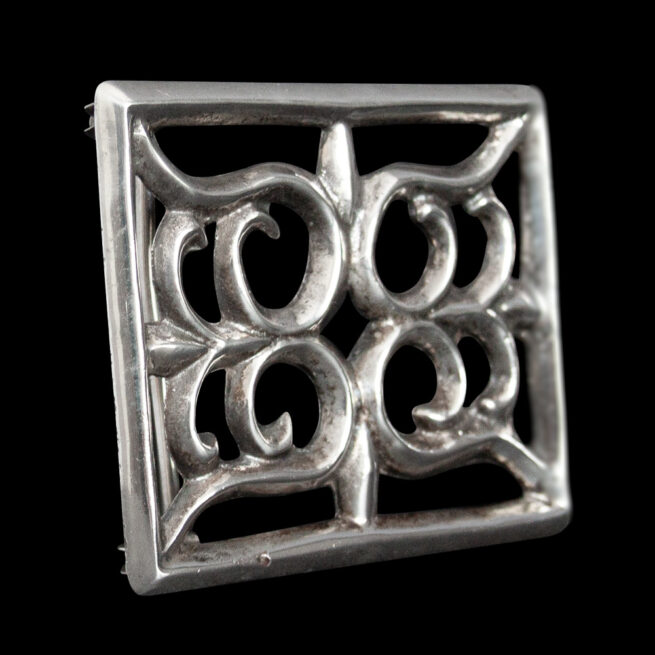 Sand Cast Silver Buckle - Image 2