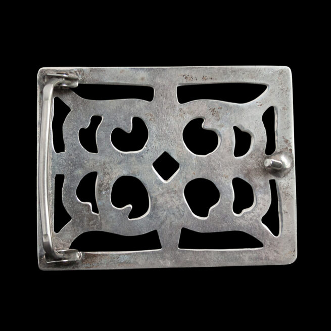 Sand Cast Silver Buckle - Image 3