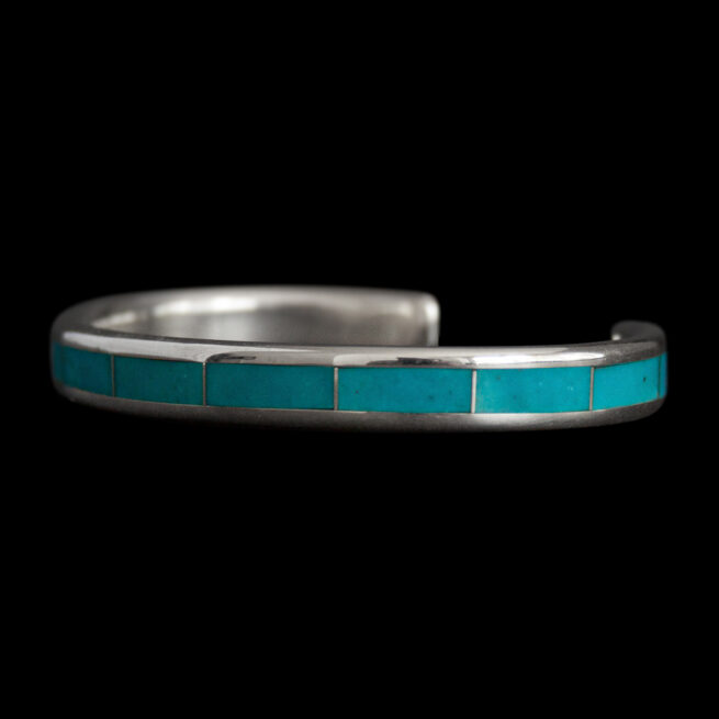 Slick Stylish Turquoise Bracelet - Image 3