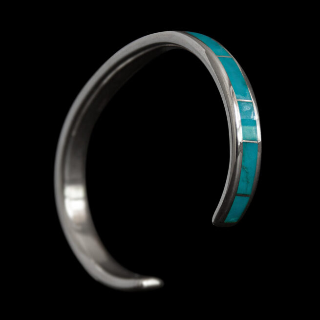 Slick Stylish Turquoise Bracelet - Image 5