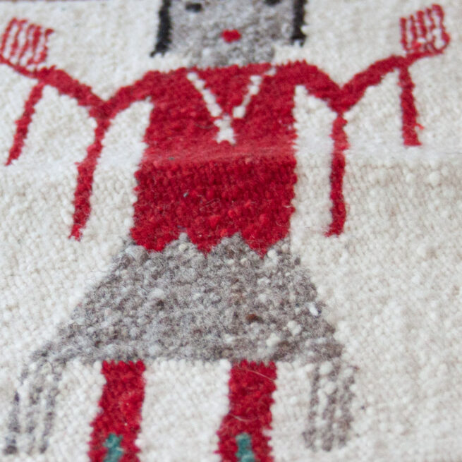 Small Yei Navajo Weaving - Image 3