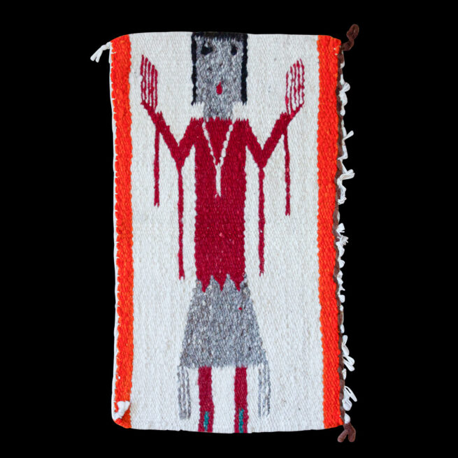 Small Yei Navajo Weaving - Image 2