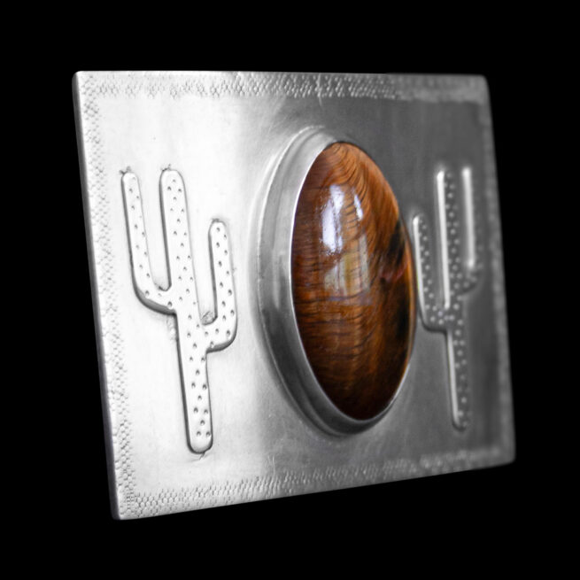 Tiger's Eye Cactus Buckle - Image 2