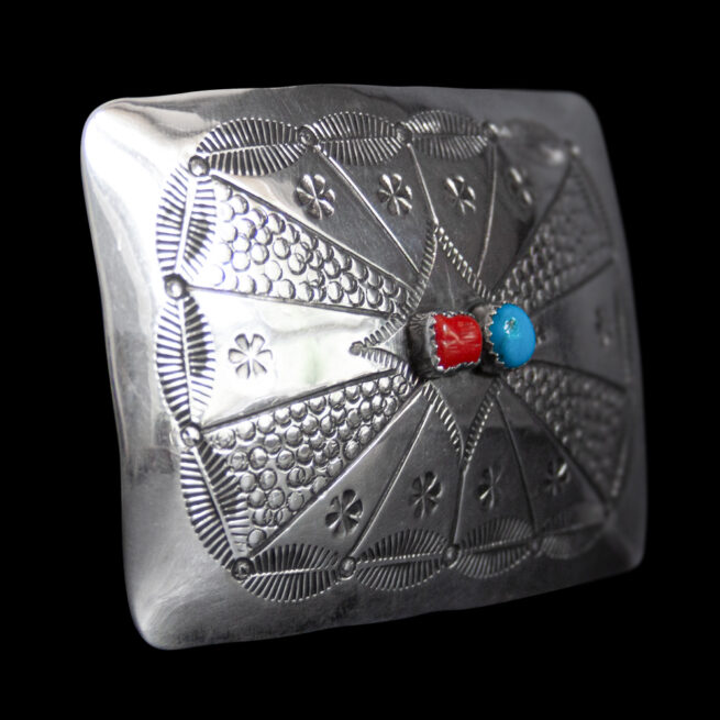 Traditional Diné Belt Buckle - Image 2