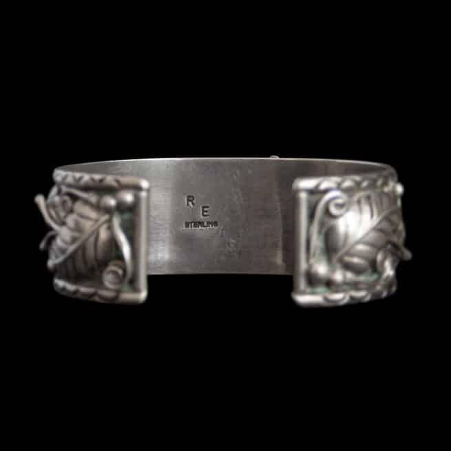 Turquoise Coral Navajo Bracelet - Image 4