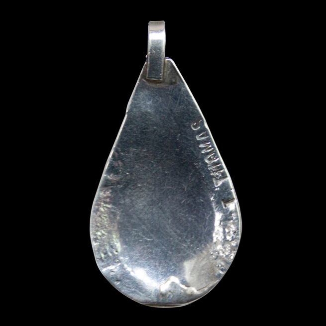 Pendentif Navajo Turquoise Corail – Image 4
