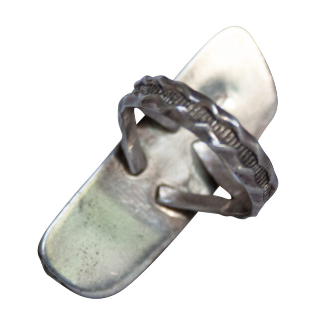 Turquoise Nugget Navajo Ring - Image 4