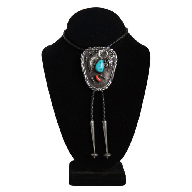 Vintage Navajo Bolo Tie - Image 4