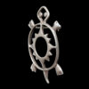 Broche Vintage Tortue Argent – Image 3