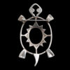 Broche Vintage Tortue Argent – Image 4