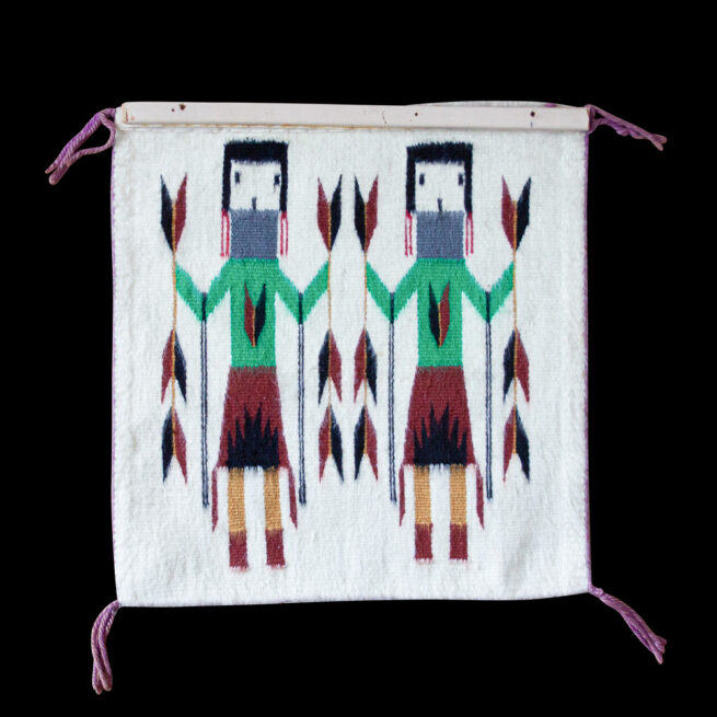 Tapisserie Yei Danceurs de Maïs – Image 2