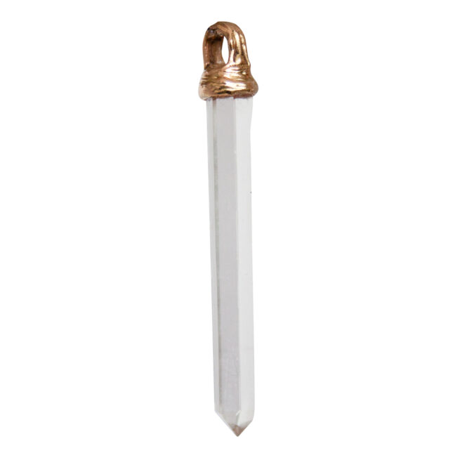 Pendentif Quartz Fin Or 18 Carats – Image 5