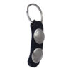 Buffalo-Chief Black Leather Keyring - Image 2