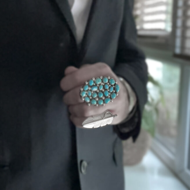 Darlene Begay Turquoise Ring