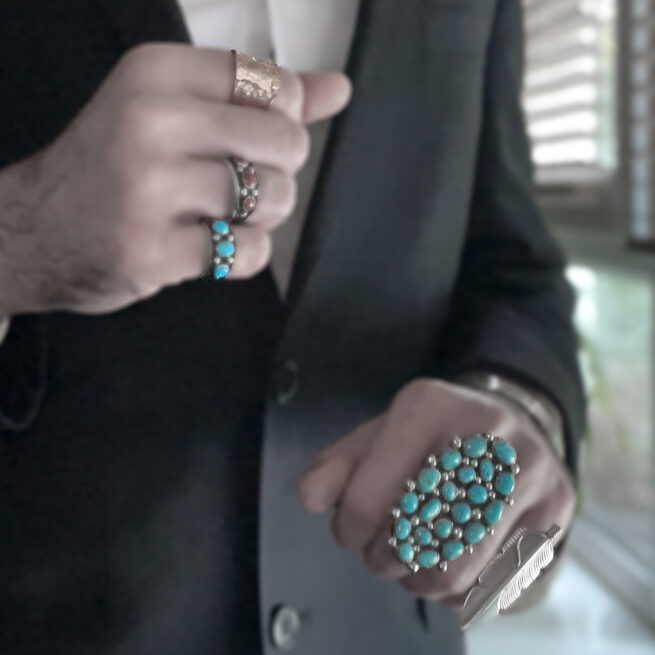 Bague Turquoise Darlene Begay – Image 9