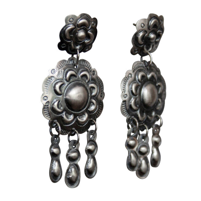 Gabrielle Yazzie Silver Earrings - Image 2