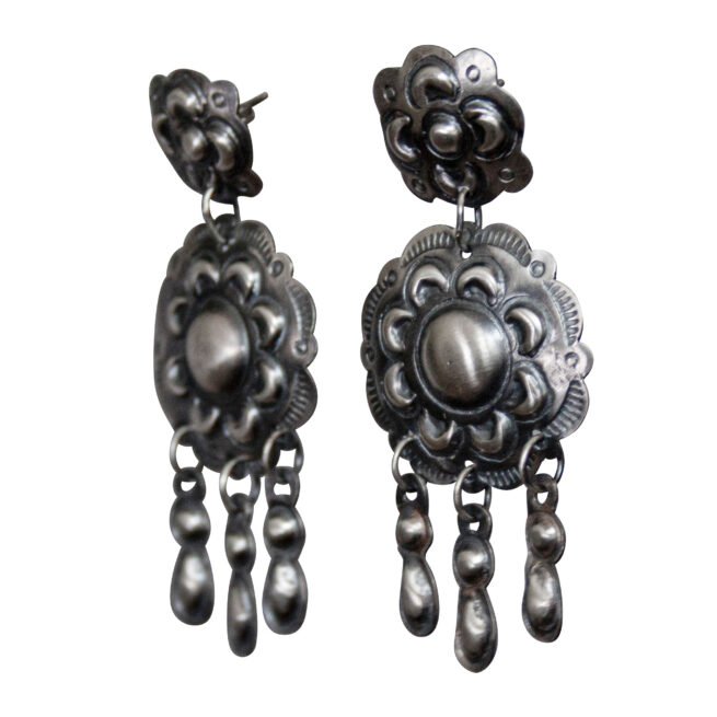 Gabrielle Yazzie Silver Earrings - Image 3