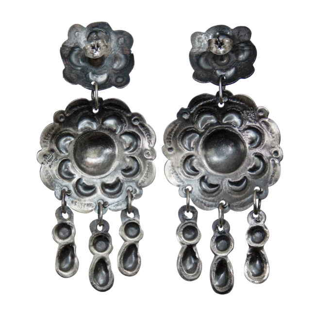 Gabrielle Yazzie Silver Earrings - Image 4