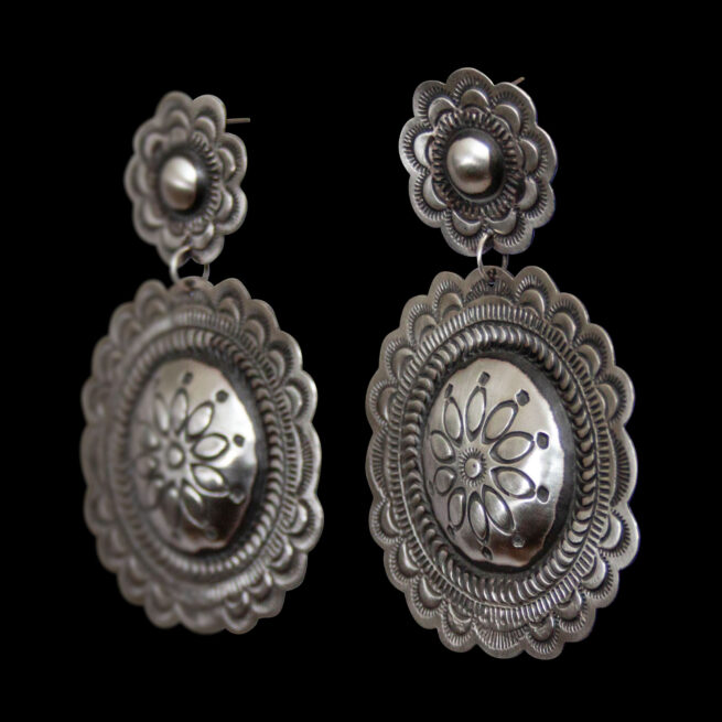 Boucles d'Oreille Argent Leander Tahe – Image 3