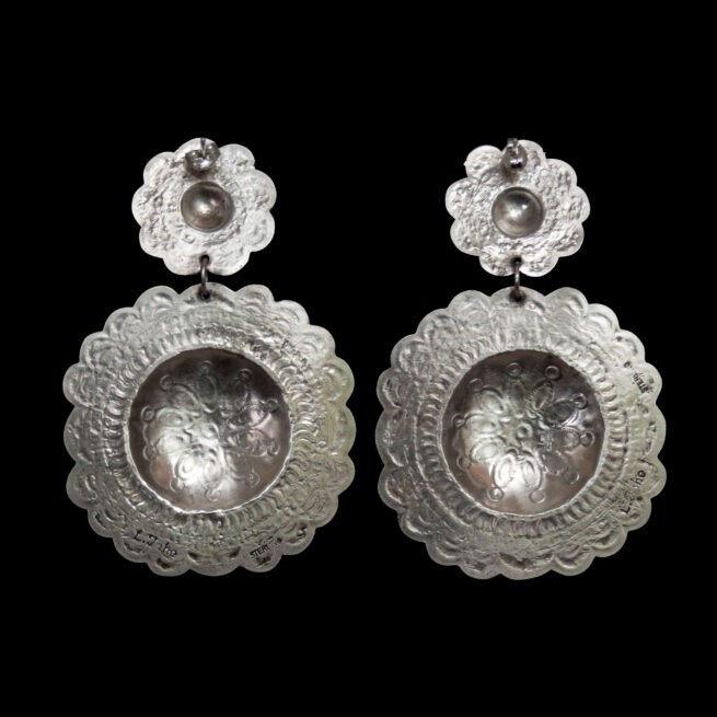 Boucles d'Oreille Argent Leander Tahe – Image 4
