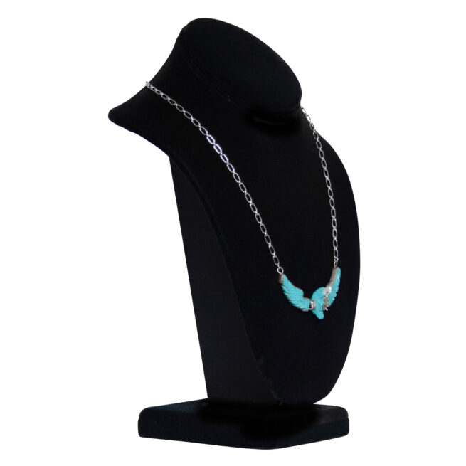 Mini Turquoise Eagle Necklace - Image 2