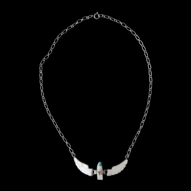Mini White Eagle Necklace – Image 3
