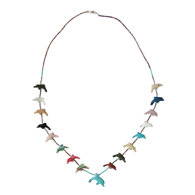 Collier Zuni Dauphin Multicolore – Image 3