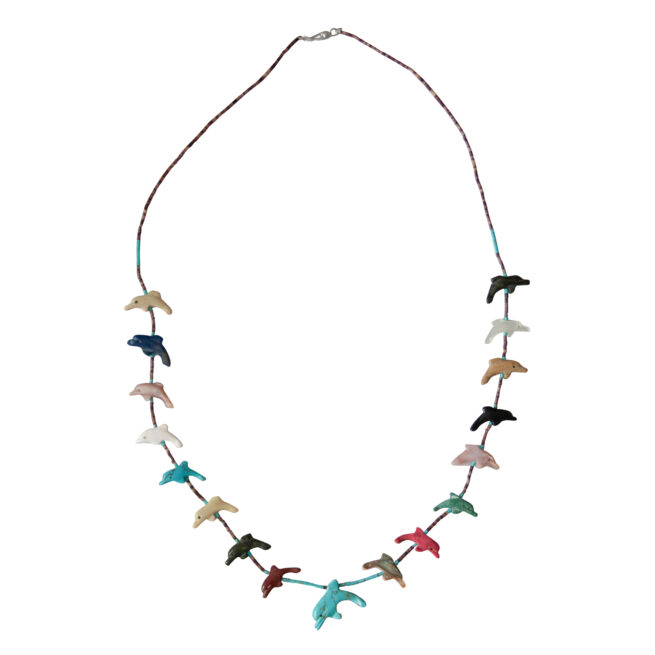 Collier Zuni Dauphin Multicolore – Image 4