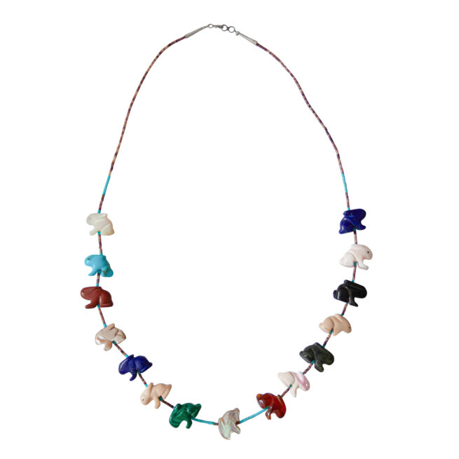 Multicolour Rabbit Hare Necklace