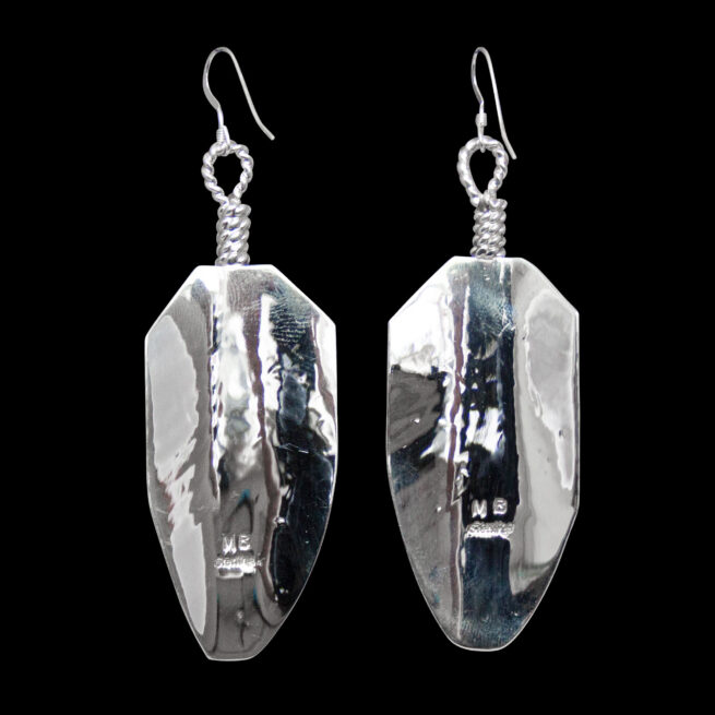 Myron Begay Feather Earrings - Image 4
