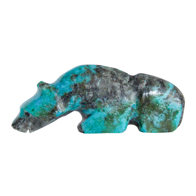 Reynold Lunasee Chrysocolla Bear - Image 4