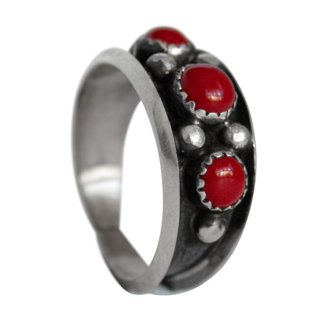 Richard Carl Coral Ring - Image 6