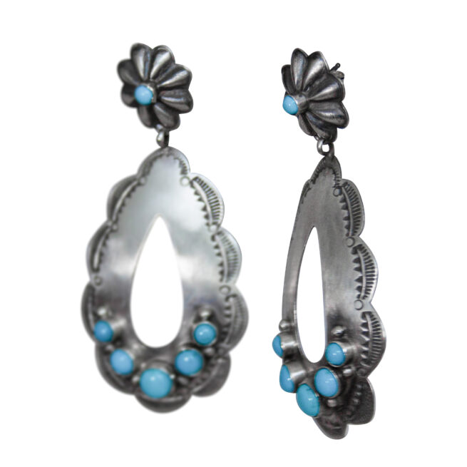 Rita Lee Turquoise Earrings - Image 3