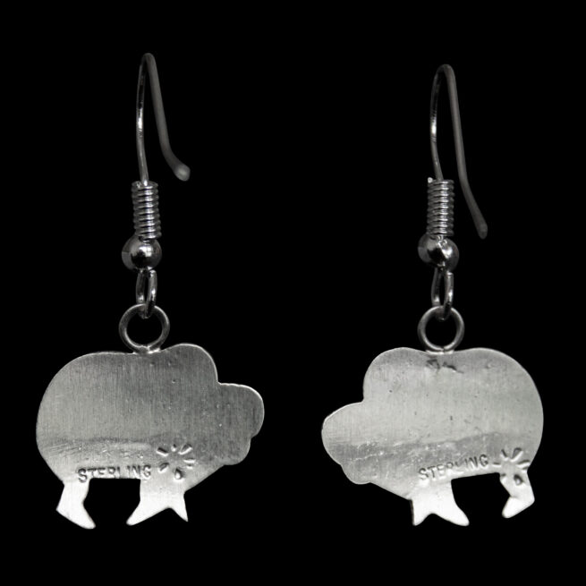 Robert Gene Buffalo Earrings – Image 4
