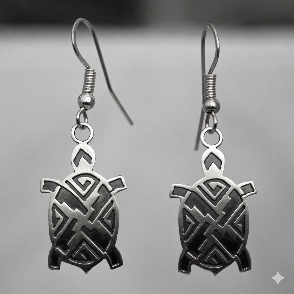 Robert Gene Turtle Earrings