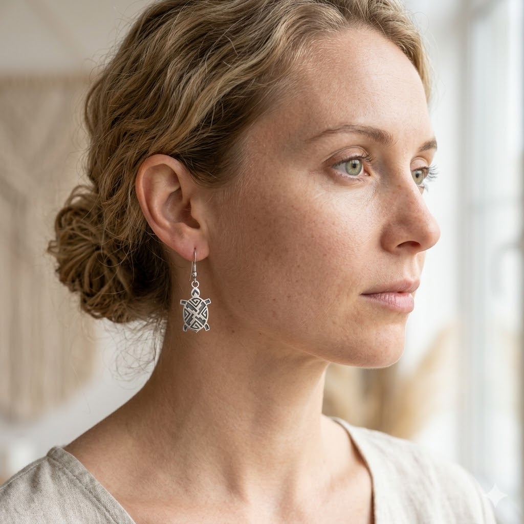 Robert Gene Turtle Earrings