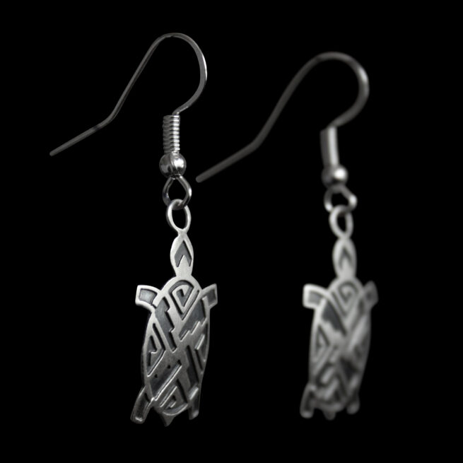 Robert Gene Turtle Earrings - Image 2