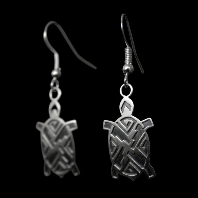 Robert Gene Turtle Earrings - Image 3