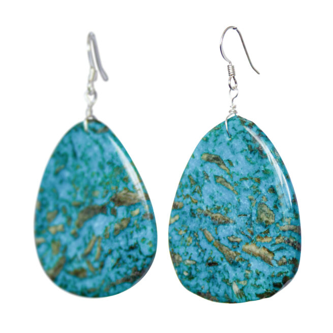 Santo Domingo Turquoise Earrings - Image 3