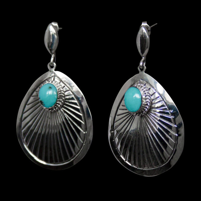 Sheena Jack Turquoise Earrings - Image 3