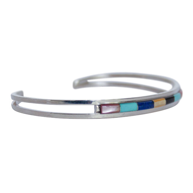 Single-Row Multicolour Bracelet - Image 2