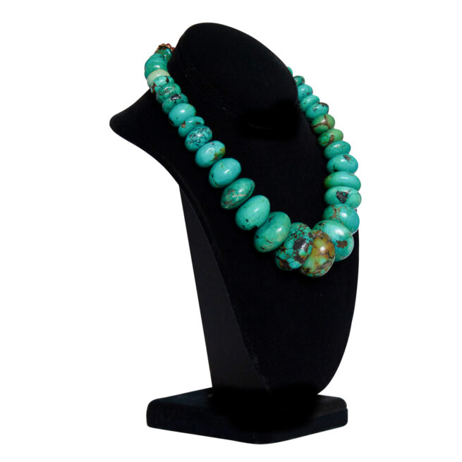 Tibetan Turquoise Choker Necklace – Image 2